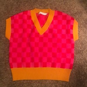 Lisa Says Gah vest, NWOT